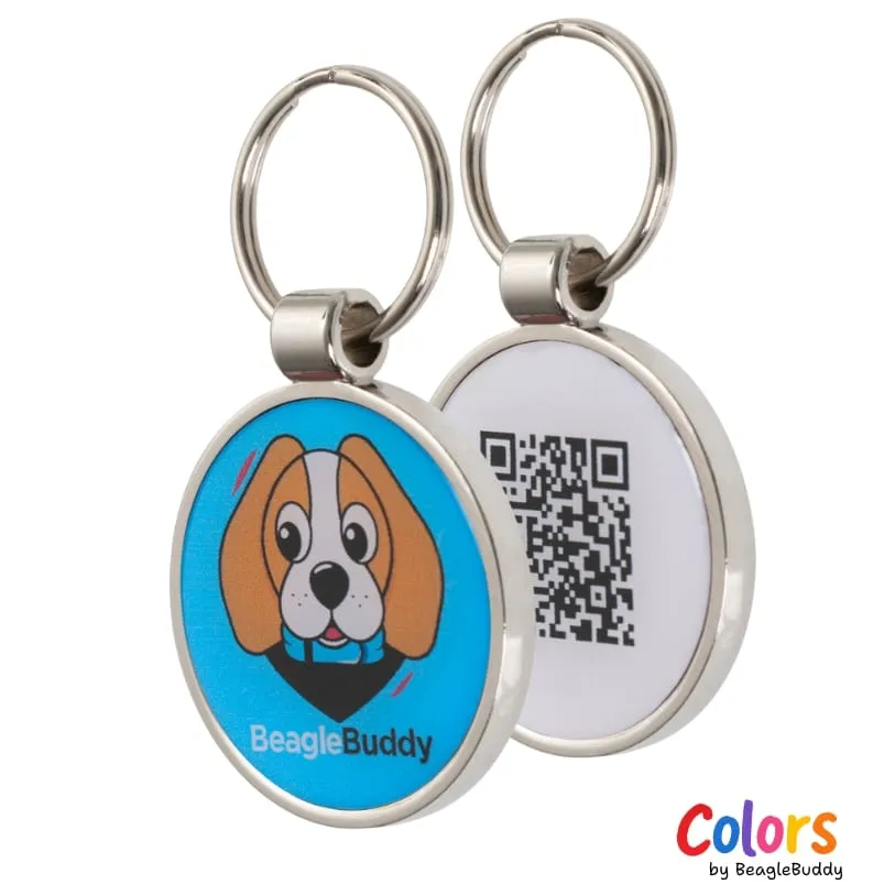 Placa Niko Azul Claro - BeagleBuddy